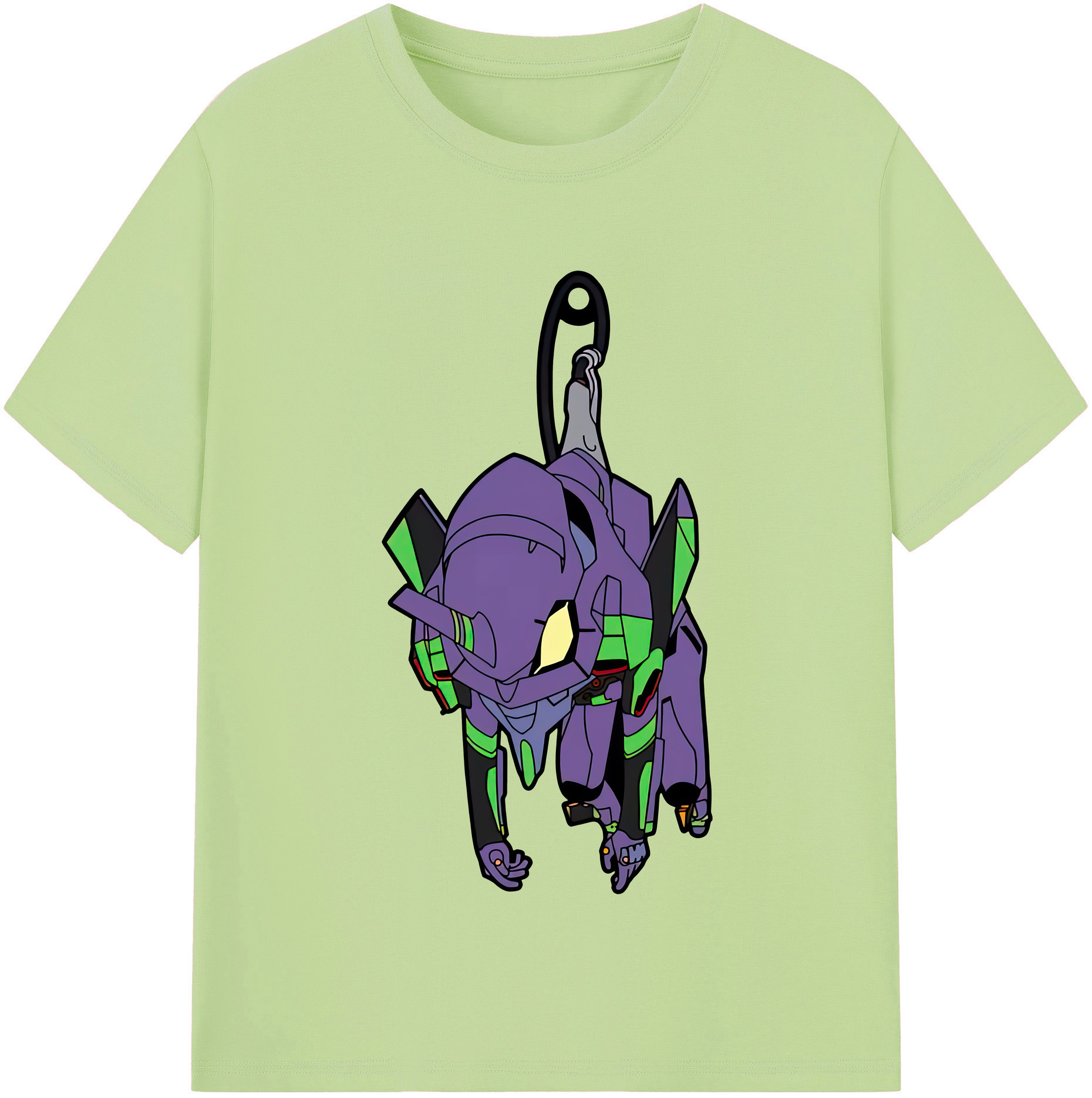 （画像用） EVA 新世紀エヴァンゲリオン 綿100％半袖Tシャツ（フロントプリント）